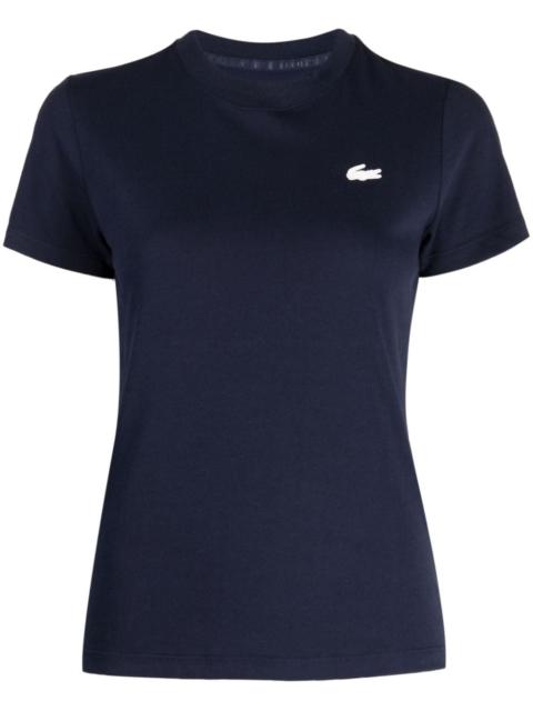 LACOSTE logo-embroidered cotton T-shirt