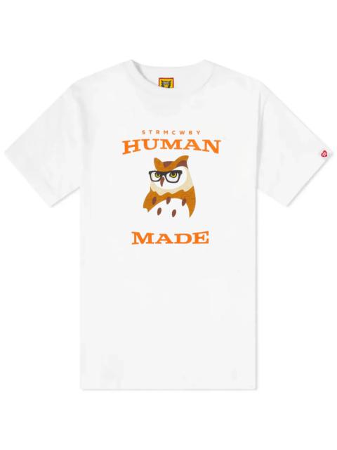Human Made Human Made Owl Glasses T-Shirt
