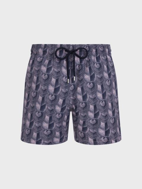 Vilebrequin MEN ULTRAFINE WOOL SWIM TRUNKS HEART SHELLS