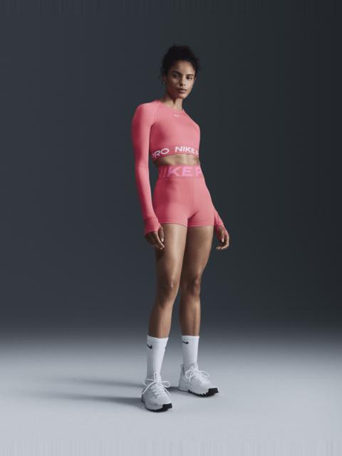 Women's Nike Pro Sculpt High-Waisted 3" Biker Shorts