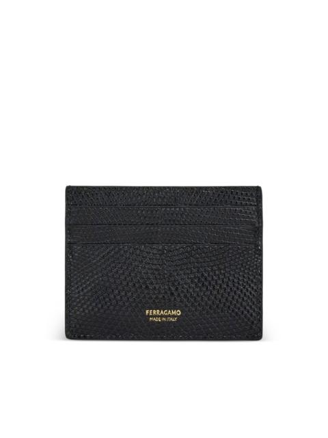 FERRAGAMO Gancini credit card holder