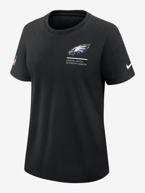 Nike Philadelphia Eagles Crucial Catch Women's Nike Dri-FIT NFL T-Shirt