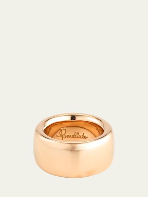 Pomellato 18k Rose Gold ICONICA Maxi Band Ring