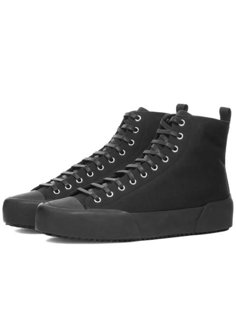 Jil Sander Jil Sander Canvas High Sneaker