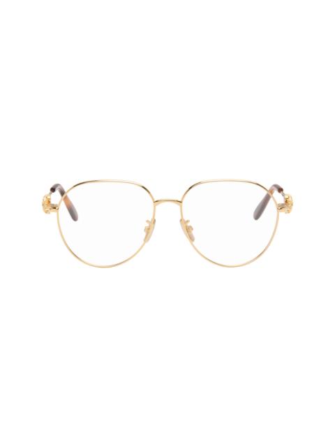 Loewe Gold Anagram Glasses