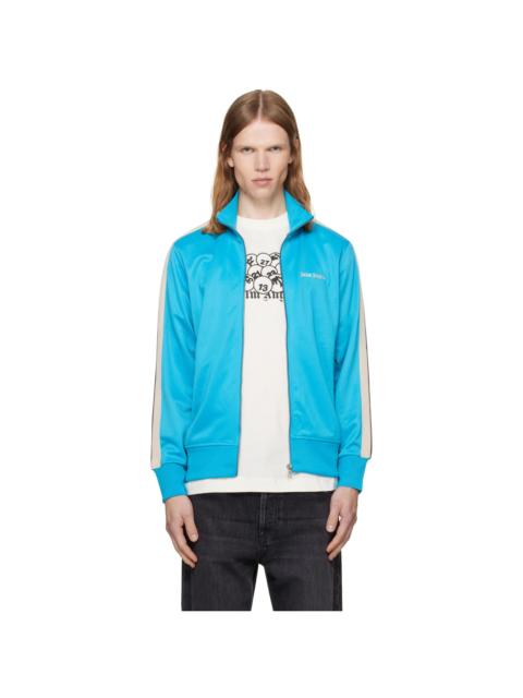 Palm Angels Blue Classic Logo Track Jacket