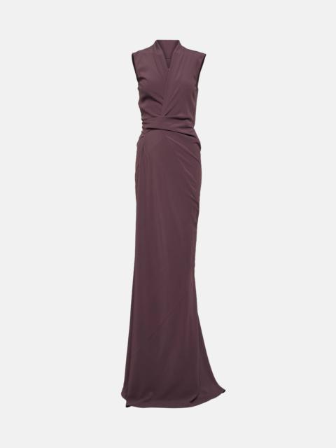 Georgette maxi gown