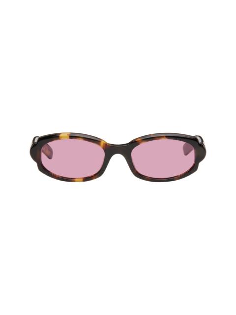 RETROSUPERFUTURE Brown Esatto Sunglasses