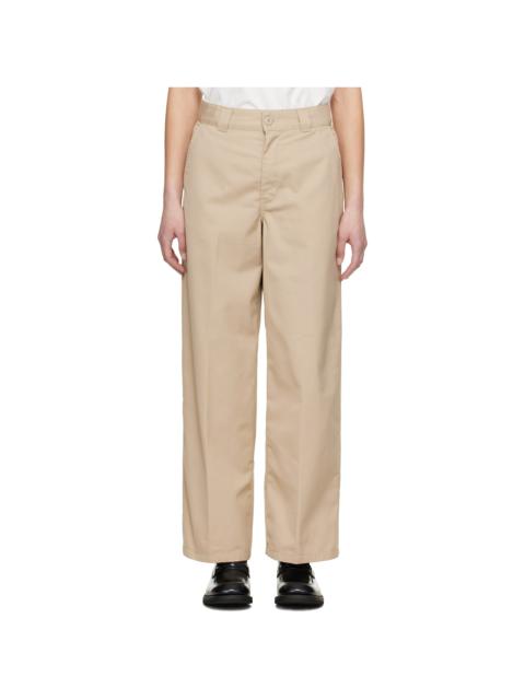 Carhartt Beige Craft Trousers