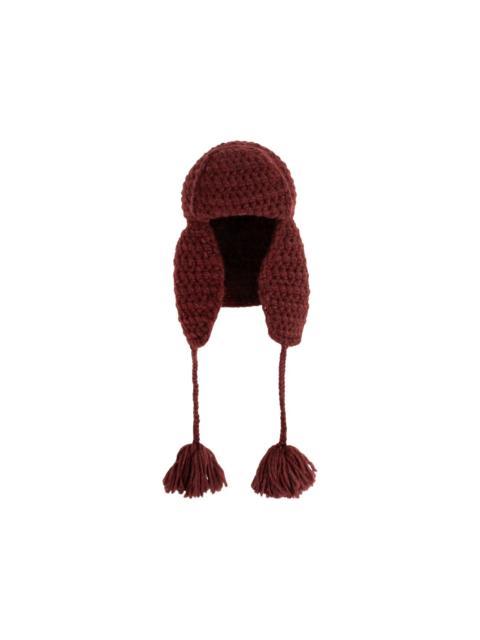 Etro chunky-knit ear-flap hat