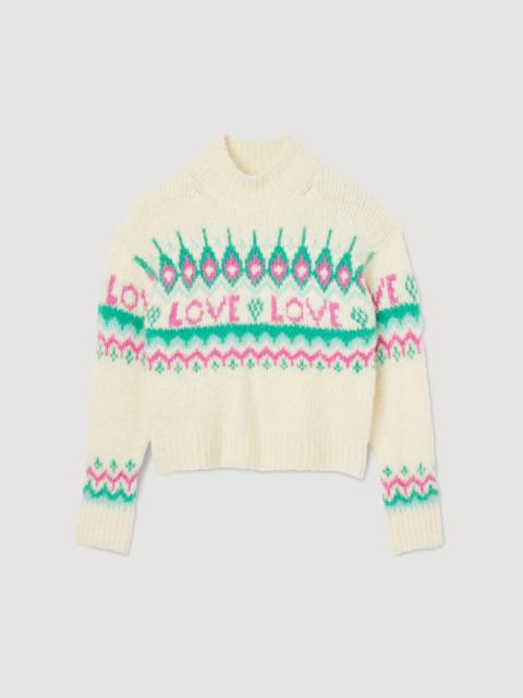 Sandro LOVE knit sweater