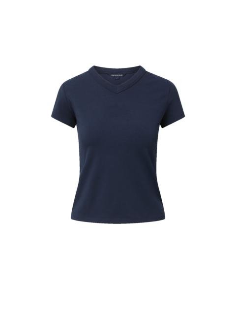 VERONICA BEARD DEVIN V-NECK T-SHIRT