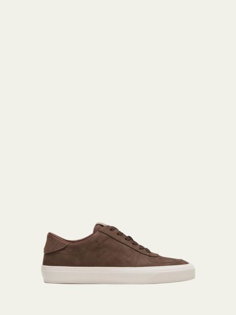 Moncler Men's Monclub Nubuck Low-Top Sneakers