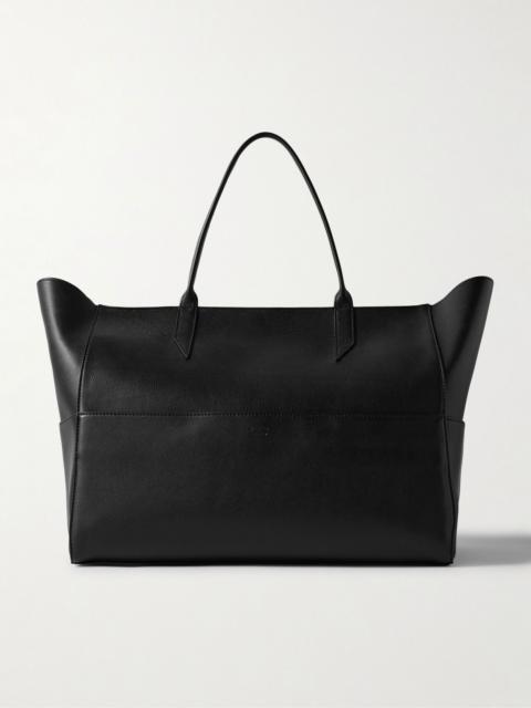 MÉTIER Incognito Cabas large leather tote Black