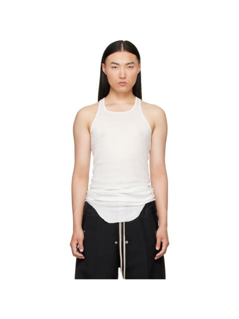 Rick Owens Off-White Tower Basic Rib Tank Top