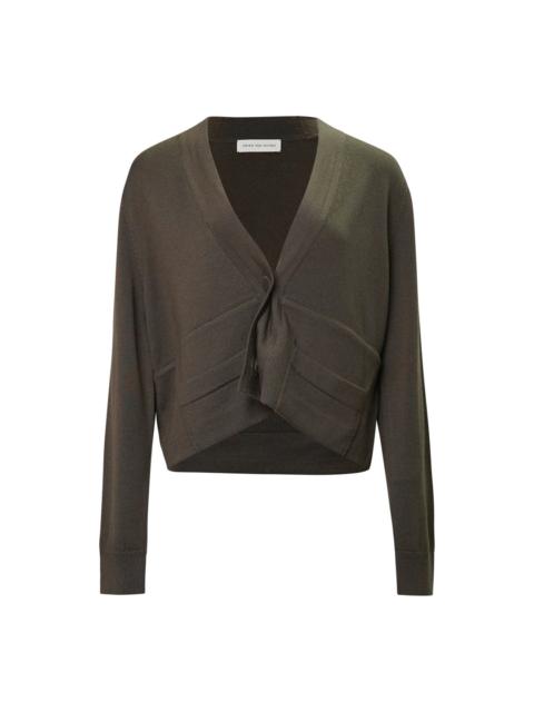 Dries Van Noten Back Tie Cardigan