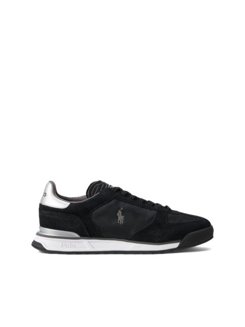 Polo Ralph Lauren suede panelled sneakers