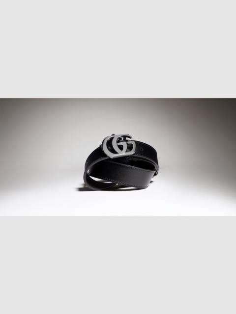 GUCCI Cut GG Marmont thin belt