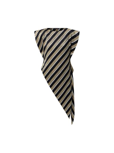 Louis Vuitton Asymmetrical Striped Top