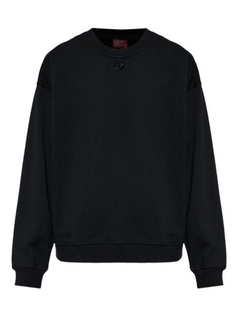 Diesel logo cotton sweater