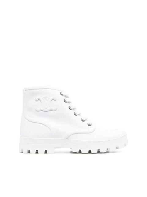 CELINE Patapans lace-up boots