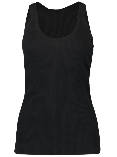 Brunello Cucinelli Scoop Neck Tank - Black