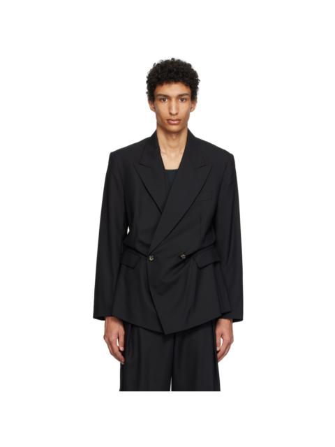 MARINA YEE Black Origami Blazer