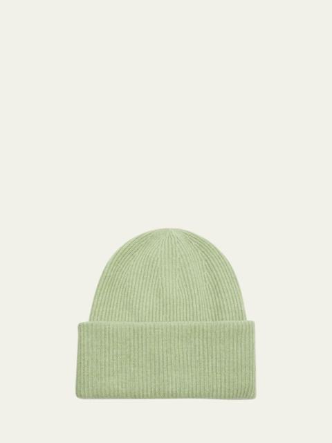 LISA YANG Stockholm Ribbed Cashmere Beanie