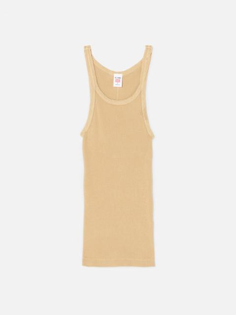 RE/DONE Hanes Ribbed Tank - Sand