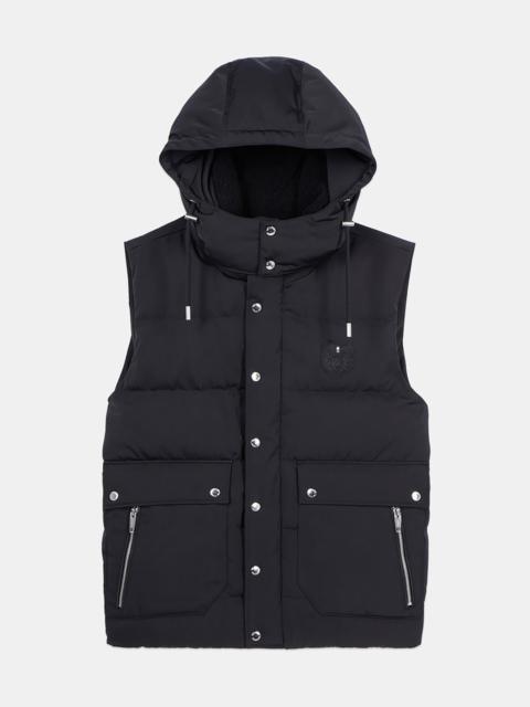The Kooples BLACK SLEEVELESS DOWN JACKET