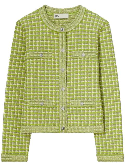 TORY BURCH Kendra jacquard cardigan