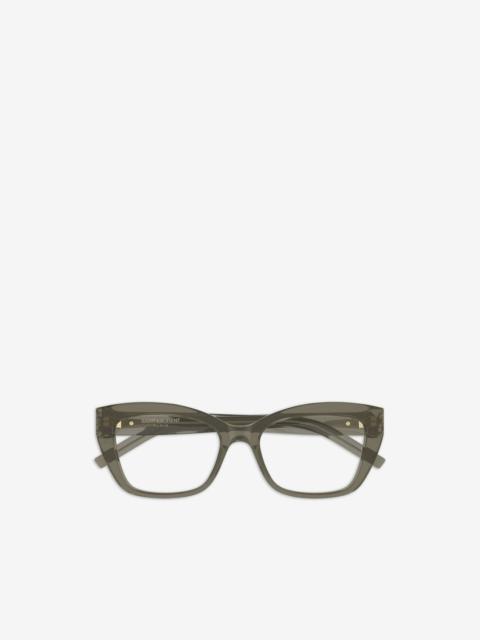 SAINT LAURENT cat-eye frame glasses