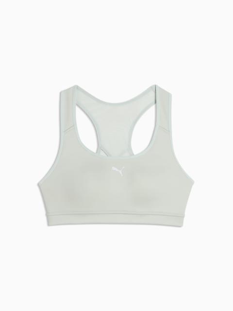 PUMA 4Keeps Run Women's Moisture Wicking, Mid Impact Sports Bra