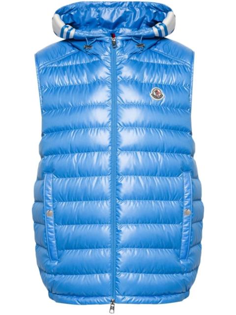 Moncler Clai quilted hooded gilet