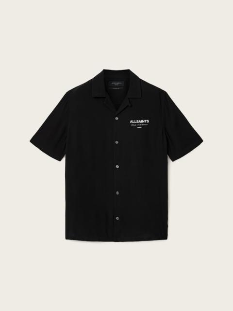 ALLSAINTS UNDERGROUND RELAXED FIT LOGO SHIRT