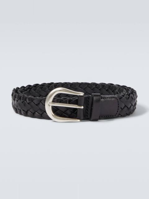 Studio Nicholson x Aaron Levine braided leather belt