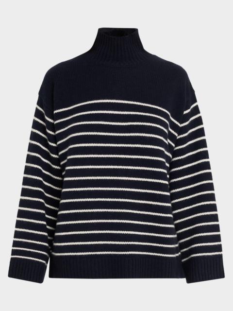 FRAME The Striped Cashmere Sweater