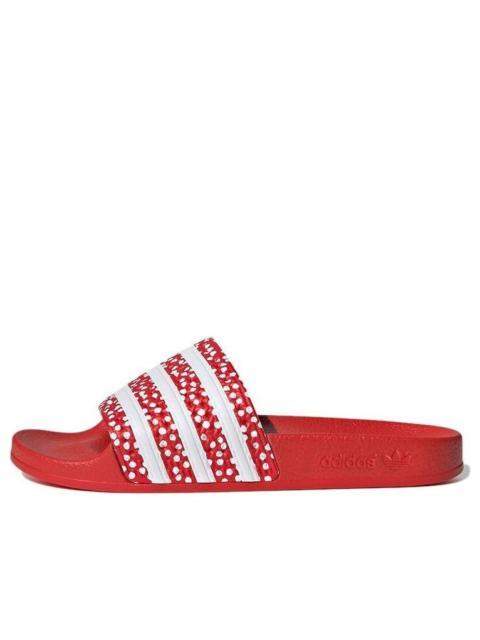 adidas (WMNS) adidas Adilette Slide 'Polka - Vivid Red' FX5921
