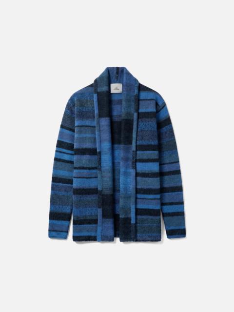 The Elder Statesman STRIPE SMOKING JACKET