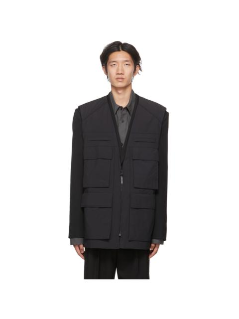 JUUN.J Black Layered Blazer