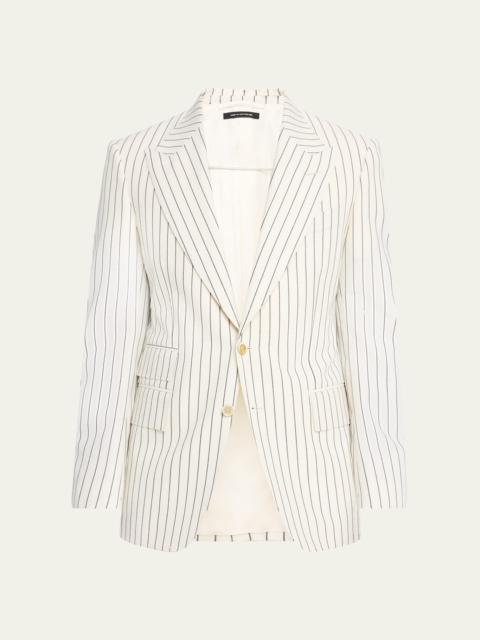 TOM FORD Men's Shelton Pinstripe Sport Coat