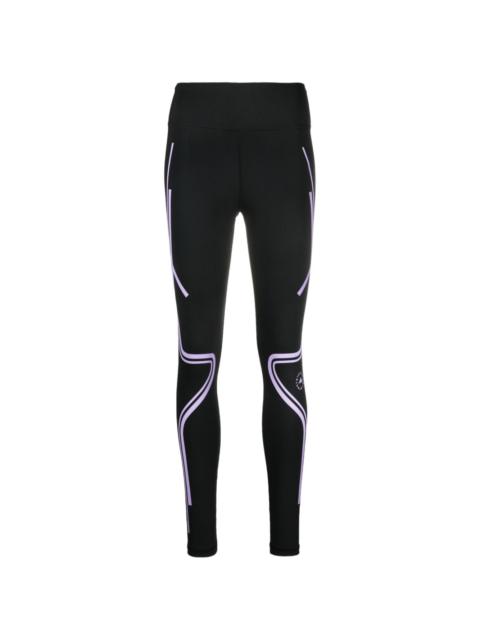 adidas TruePace Running logo-print leggings