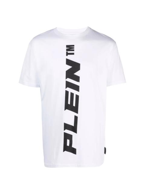 PHILIPP PLEIN vertical logo print T-shirt