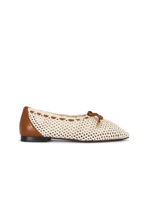 Madewell Sage Fishnet Ballet Flat