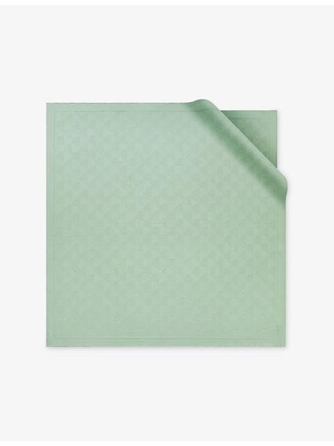 BVLGARI Calla Maxi Square Silk and Wool-Blend Scarf