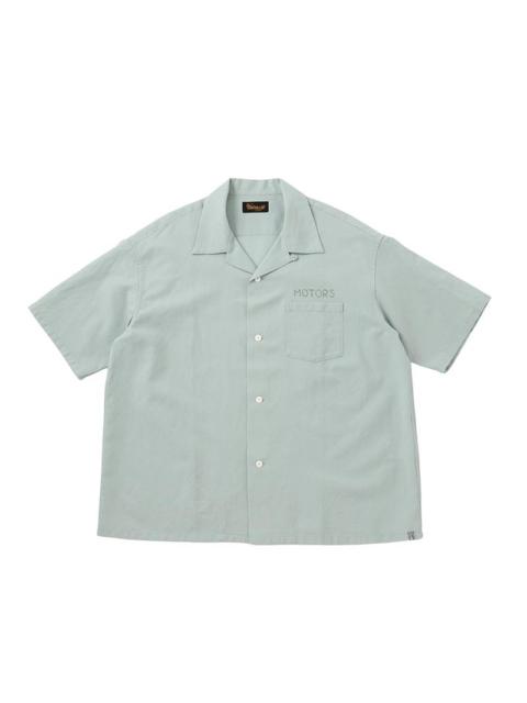 visvim CROSBY SHIRT S/S LT.BLUE
