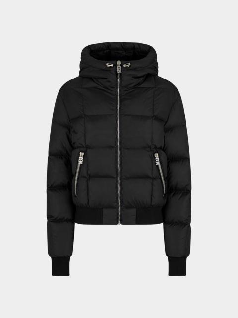 DSQUARED2 ICON PUFF HOODIE JACKET