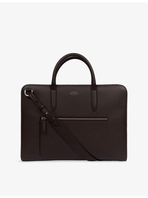 Smythson Ludlow Ultra-Slim Leather Briefcase
