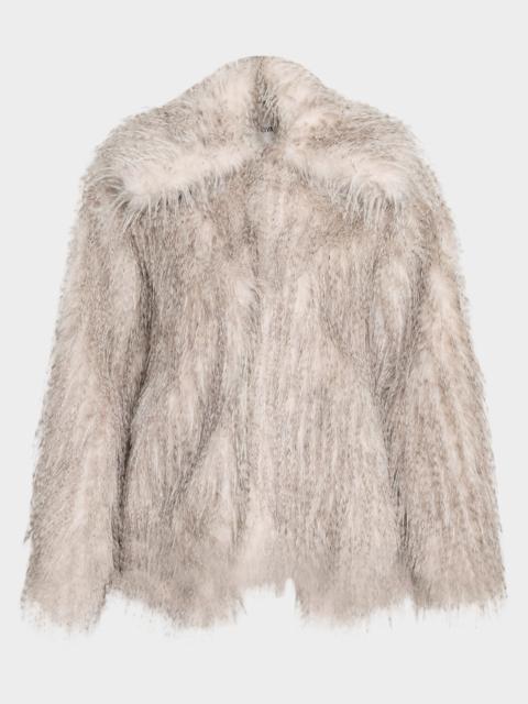 AKNVAS Dagmar Faux Fur Top Coat