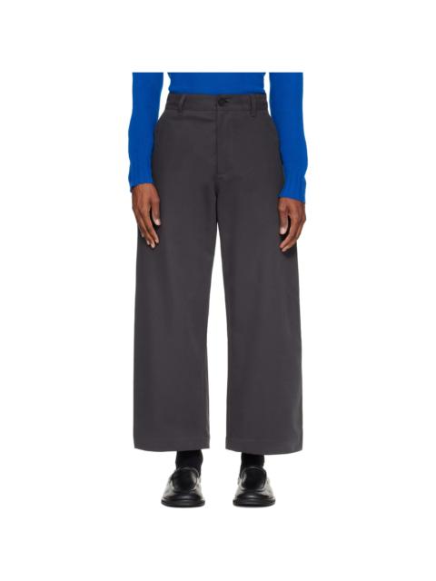 Studio Nicholson Gray Minard Trousers